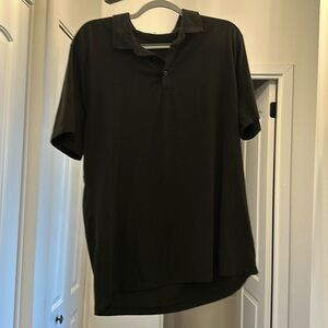 Men’s black Lululemon polo